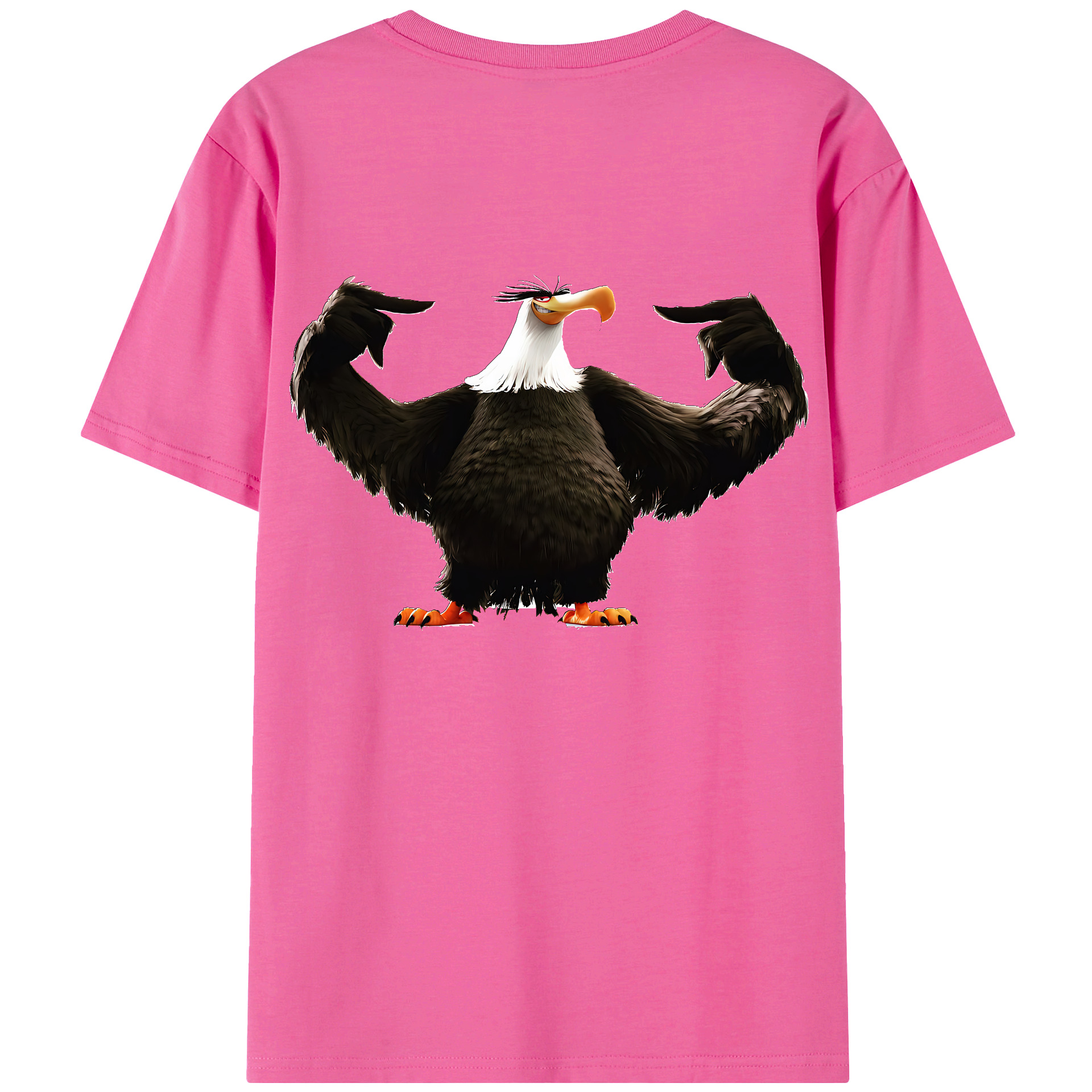 （画像用） Angry Birds アングリーバード レディース半袖Tシャツ(バックプリント)